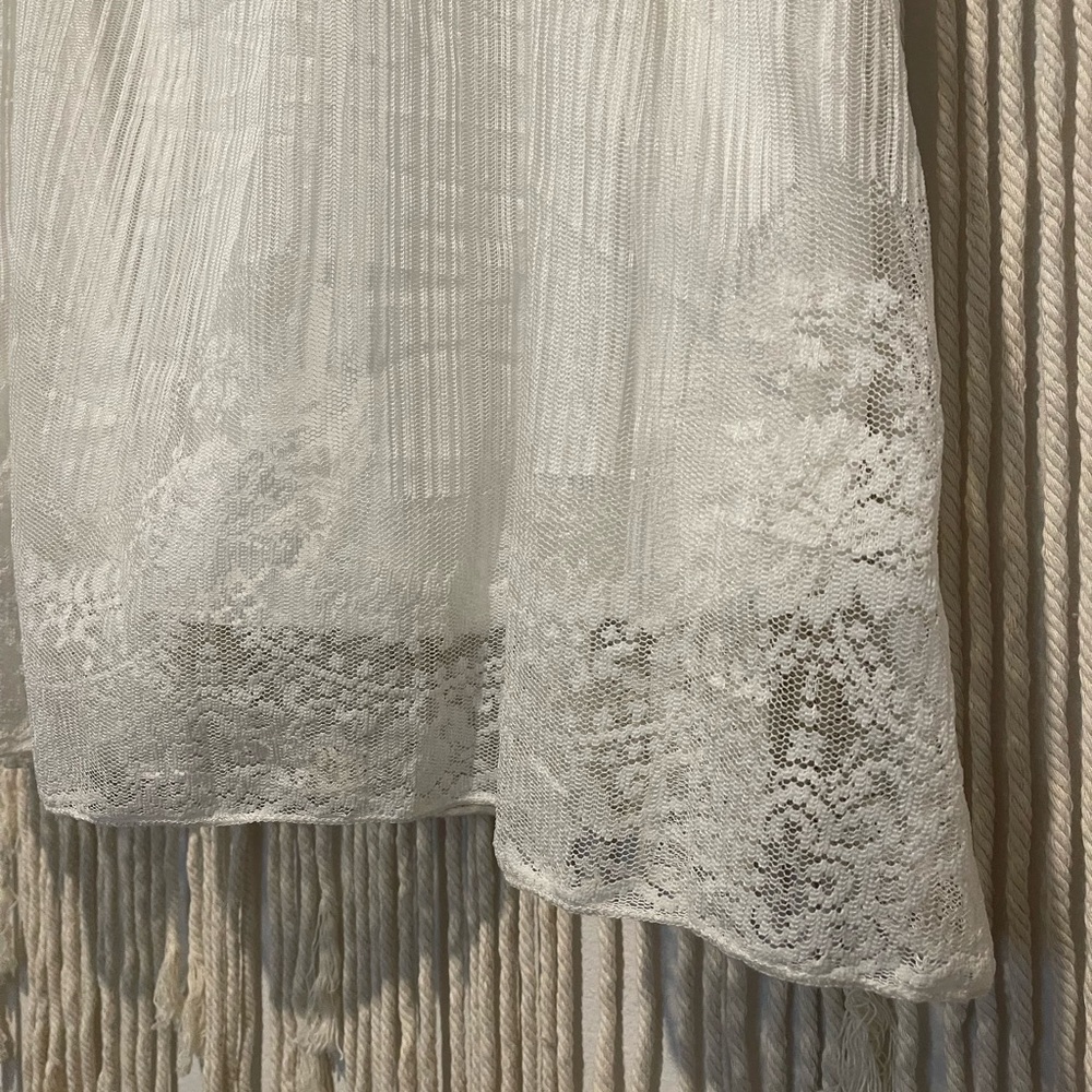 Vintage Andi+James Lacey Skirt Sz M - Picture 4 of 7